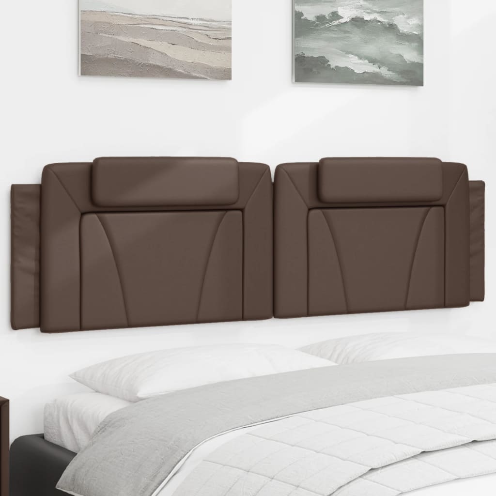 vidaXL Hoofdbordkussen "Viana" 80 cm kunstleer zwart