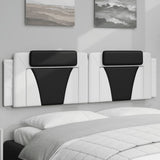 vidaXL Hoofdbordkussen "Viana" 80 cm kunstleer zwart