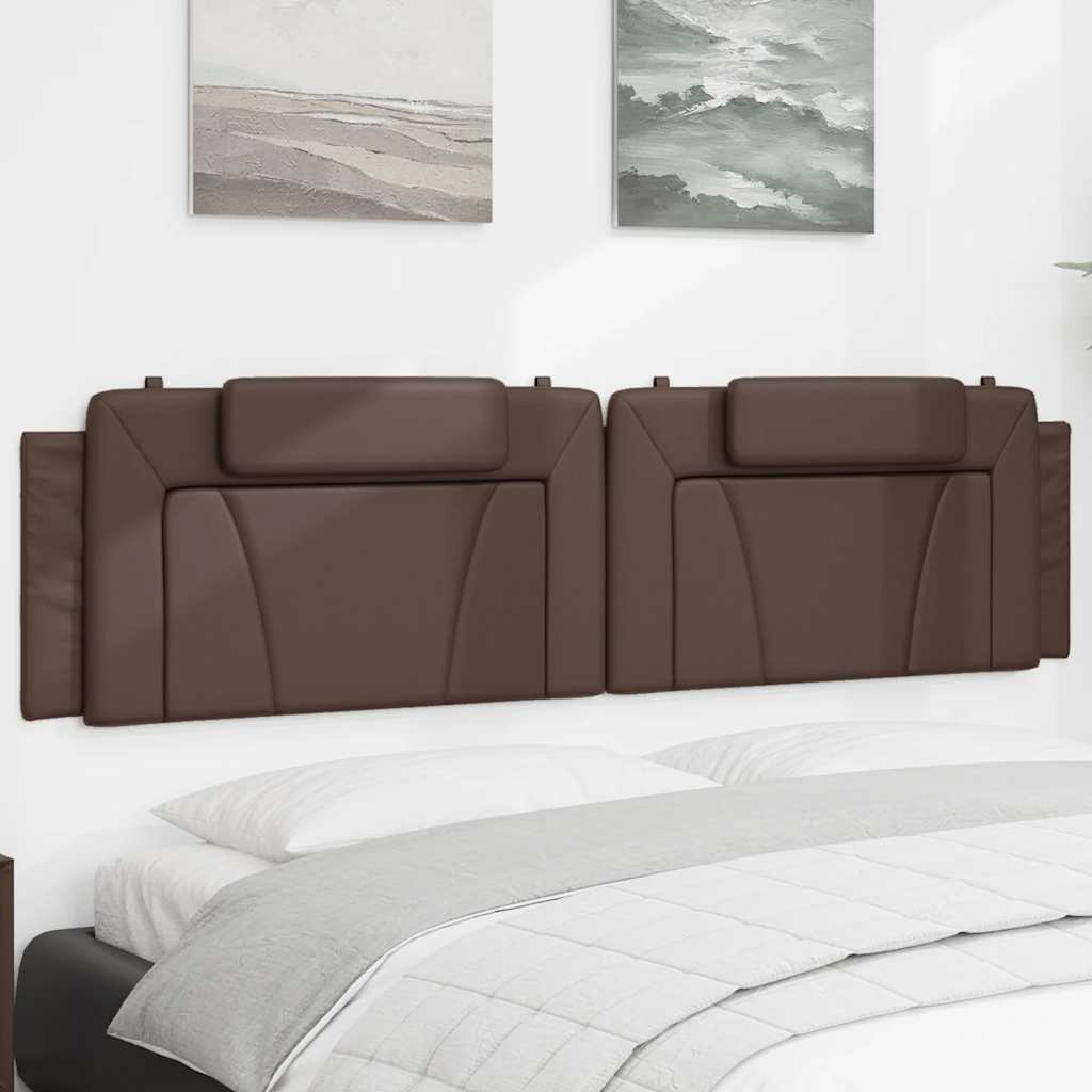 vidaXL Hoofdbordkussen "Viana" 80 cm kunstleer zwart