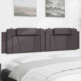 vidaXL Hoofdbordkussen "Viana" 80 cm kunstleer zwart