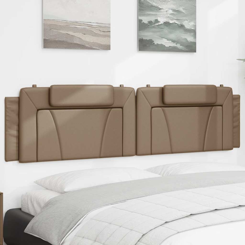 vidaXL Hoofdbordkussen "Viana" 80 cm kunstleer zwart
