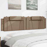 vidaXL Hoofdbordkussen "Viana" 80 cm kunstleer zwart