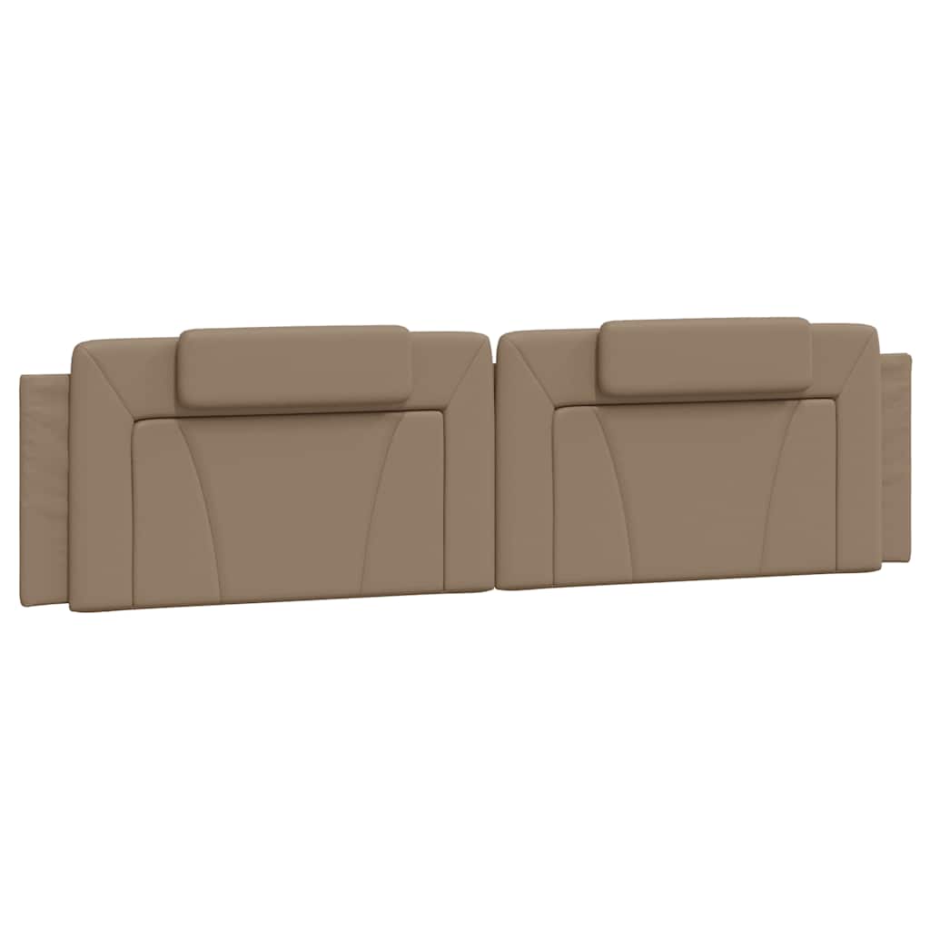 vidaXL Hoofdbordkussen "Viana" 80 cm kunstleer zwart