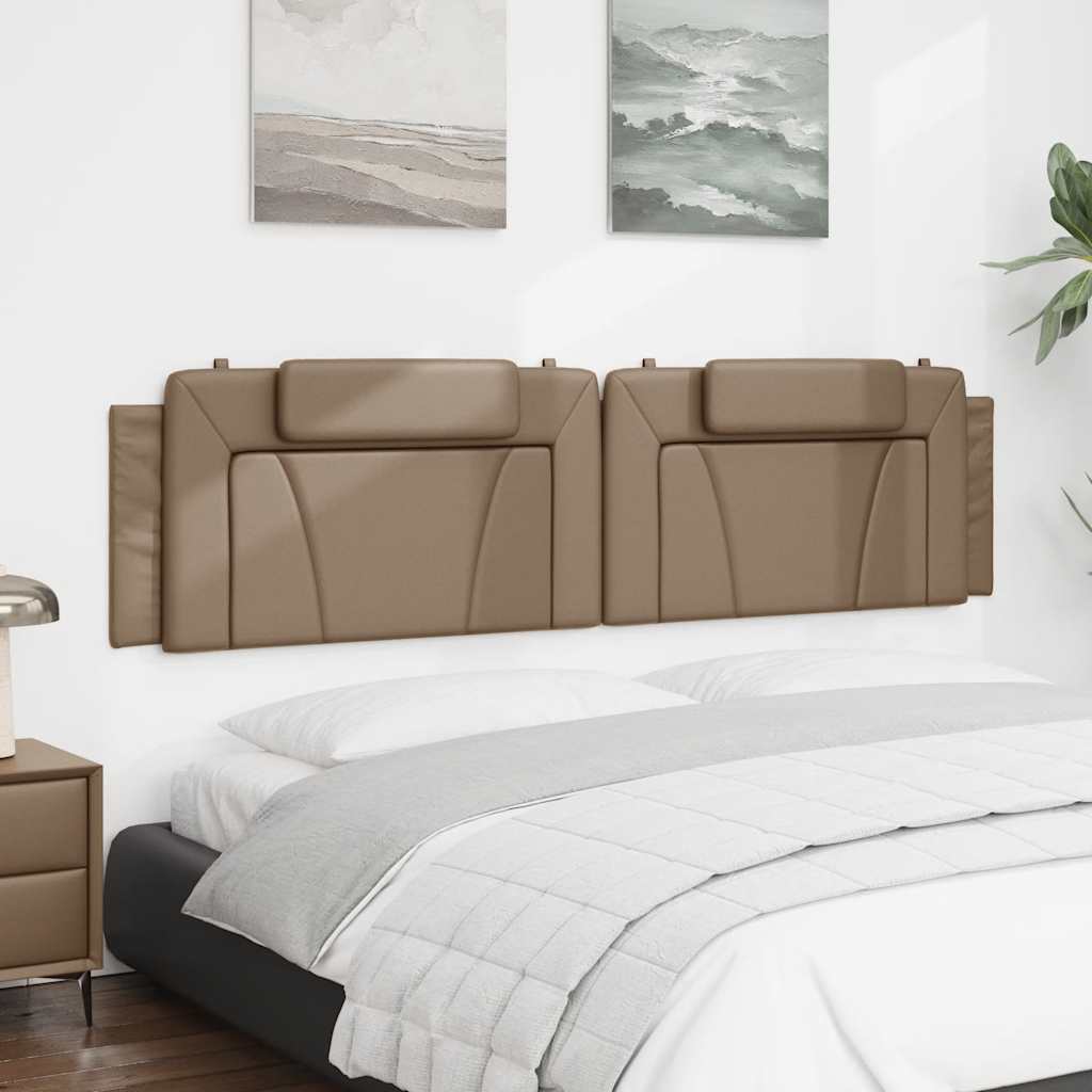 vidaXL Hoofdbordkussen "Viana" 80 cm kunstleer zwart