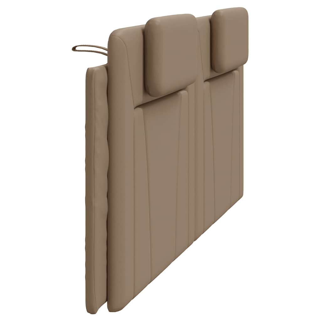 vidaXL Hoofdbordkussen "Viana" 80 cm kunstleer zwart