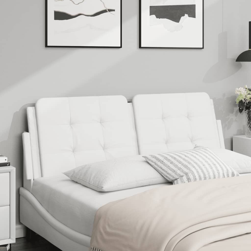 vidaXL Hoofdbordkussen "Zadar" 80 cm kunstleer zwart