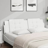vidaXL Hoofdbordkussen "Zadar" 80 cm kunstleer zwart