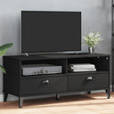vidaXL Tv-meubel VIKEN bewerkt hout wit