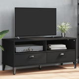 vidaXL Tv-meubel VIKEN bewerkt hout wit