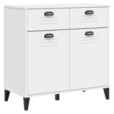 vidaXL Sideboard VIKEN 80x40x80 cm engineered wood white