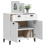vidaXL Sideboard VIKEN 80x40x80 cm engineered wood white