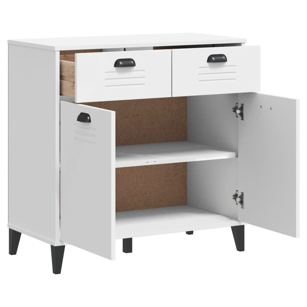 vidaXL Sideboard VIKEN 80x40x80 cm engineered wood white