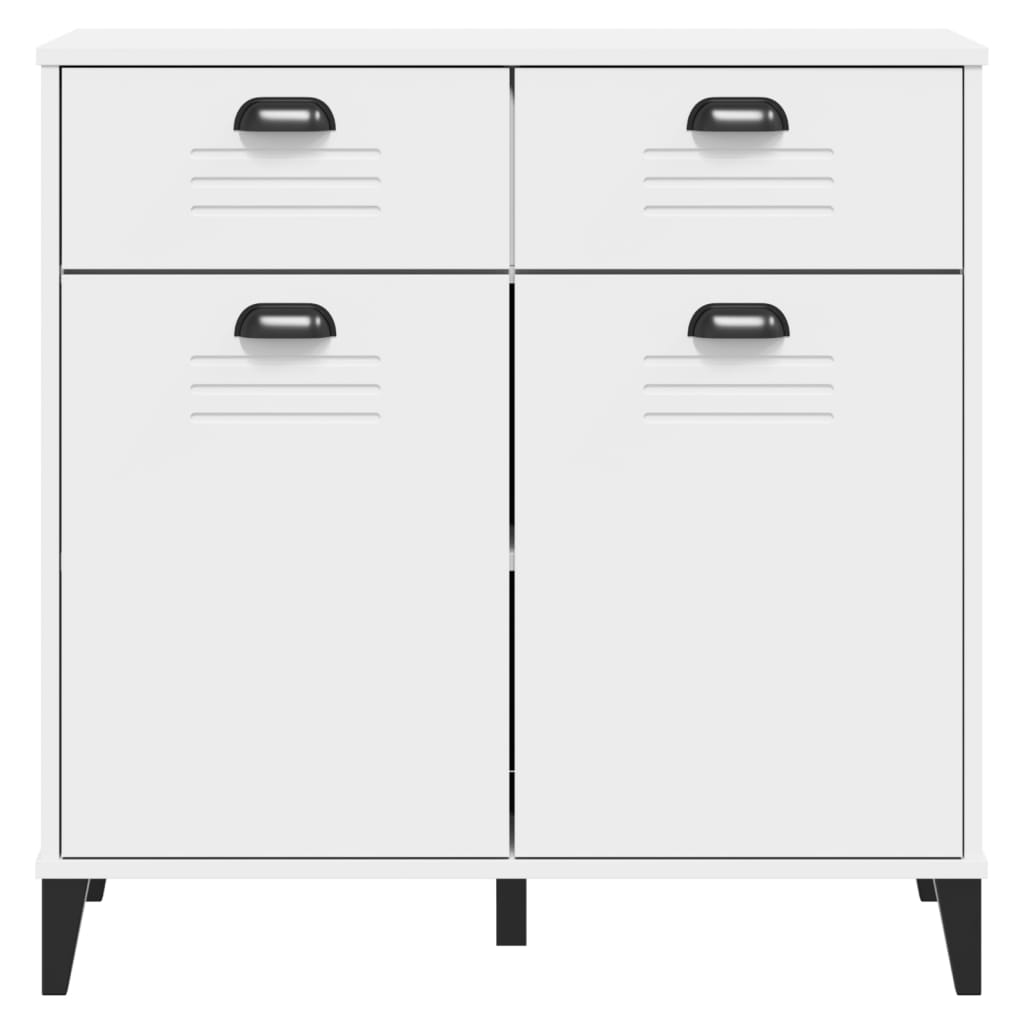 vidaXL Sideboard VIKEN 80x40x80 cm engineered wood white