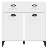 vidaXL Sideboard VIKEN 80x40x80 cm engineered wood white