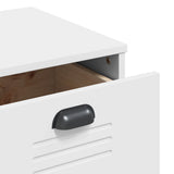 vidaXL Sideboard VIKEN 80x40x80 cm engineered wood white