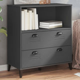 vidaXL Boekenkast VIKEN 80x40x90 cm bewerkt hout wit