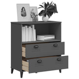 vidaXL Boekenkast VIKEN 80x40x90 cm bewerkt hout wit