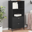 vidaXL Boekenkast VIKEN 60x35x123 cm bewerkt hout wit