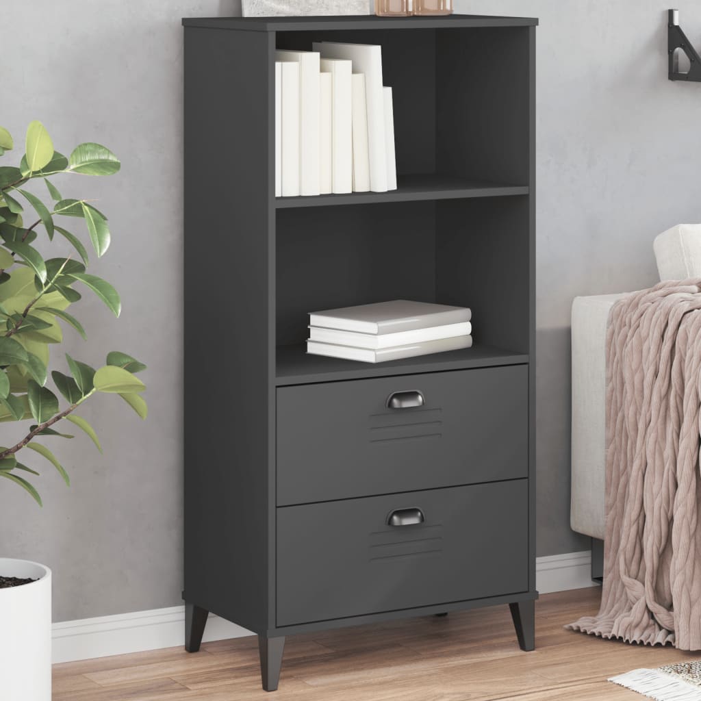 vidaXL Boekenkast VIKEN 60x35x123 cm bewerkt hout wit