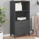 vidaXL Boekenkast VIKEN 60x35x123 cm bewerkt hout wit
