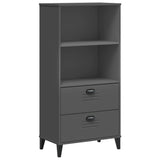 vidaXL Boekenkast VIKEN 60x35x123 cm bewerkt hout wit