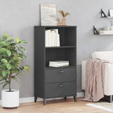 vidaXL Boekenkast VIKEN 60x35x123 cm bewerkt hout wit