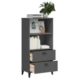 vidaXL Boekenkast VIKEN 60x35x123 cm bewerkt hout wit