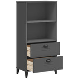 vidaXL Boekenkast VIKEN 60x35x123 cm bewerkt hout wit