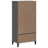 vidaXL Boekenkast VIKEN 60x35x123 cm bewerkt hout wit