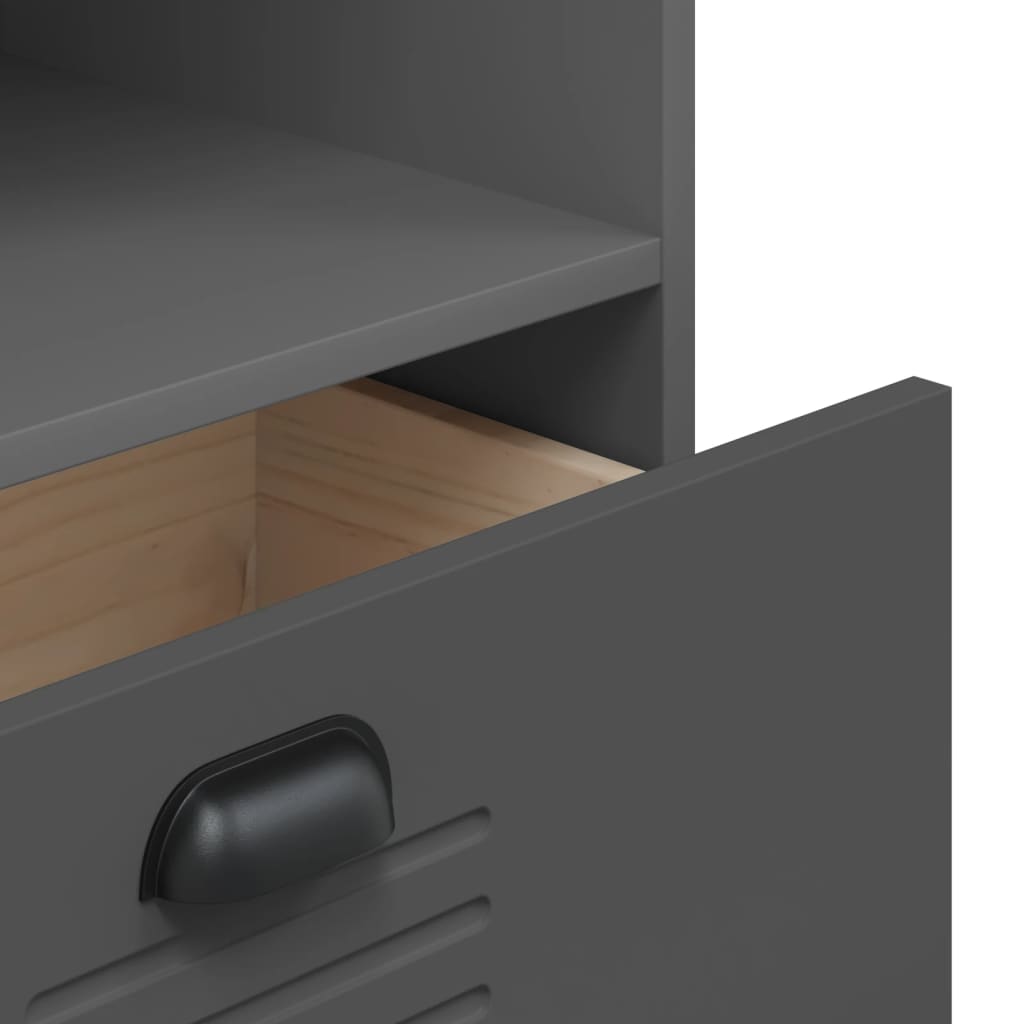 vidaXL Boekenkast VIKEN 60x35x123 cm bewerkt hout wit