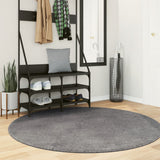 vidaXL Vloerkleed HUARTE laagpolig zacht wasbaar 60x110 cm antraciet