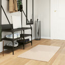 vidaXL Vloerkleed HUARTE laagpolig zacht wasbaar 60x110 cm antraciet