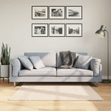 vidaXL Vloerkleed HUARTE laagpolig zacht wasbaar 60x110 cm antraciet