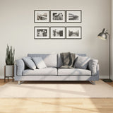 vidaXL Vloerkleed HUARTE laagpolig zacht wasbaar 60x110 cm antraciet