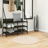vidaXL Vloerkleed HUARTE laagpolig zacht wasbaar 60x110 cm antraciet