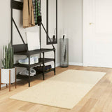 vidaXL Vloerkleed HUARTE laagpolig zacht wasbaar 60x110 cm antraciet