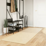 vidaXL Vloerkleed HUARTE laagpolig zacht wasbaar 60x110 cm antraciet