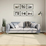 vidaXL Vloerkleed HUARTE laagpolig zacht wasbaar 60x110 cm antraciet