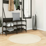 vidaXL Vloerkleed HUARTE laagpolig zacht wasbaar 60x110 cm antraciet