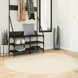 vidaXL Vloerkleed HUARTE laagpolig zacht wasbaar 60x110 cm antraciet