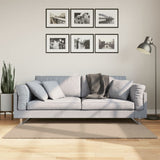 vidaXL Vloerkleed HUARTE laagpolig zacht wasbaar 60x110 cm antraciet