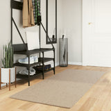 vidaXL Vloerkleed HUARTE laagpolig zacht wasbaar 60x110 cm antraciet
