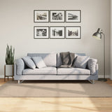 vidaXL Vloerkleed HUARTE laagpolig zacht wasbaar 60x110 cm antraciet