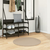 vidaXL Vloerkleed HUARTE laagpolig zacht wasbaar 60x110 cm antraciet