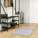 vidaXL Vloerkleed HUARTE laagpolig zacht wasbaar 60x110 cm antraciet