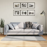 vidaXL Vloerkleed HUARTE laagpolig zacht wasbaar 60x110 cm antraciet
