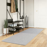 vidaXL Vloerkleed HUARTE laagpolig zacht wasbaar 60x110 cm antraciet