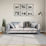 vidaXL Vloerkleed HUARTE laagpolig zacht wasbaar 60x110 cm antraciet