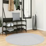 vidaXL Vloerkleed HUARTE laagpolig zacht wasbaar 60x110 cm antraciet