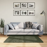 vidaXL Vloerkleed HUARTE laagpolig zacht wasbaar 60x110 cm antraciet